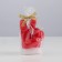 Decorative candle "New Year's greetings", 6x5x9.5 cm
