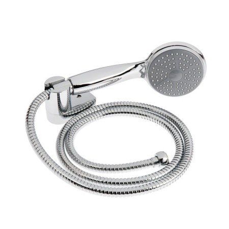 ACCOONA A6008 bath mixer, one -leaf, with shower set, brass, chrome-4