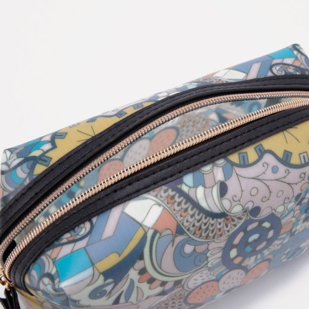 Lightning cosmetic bag, blue color-3