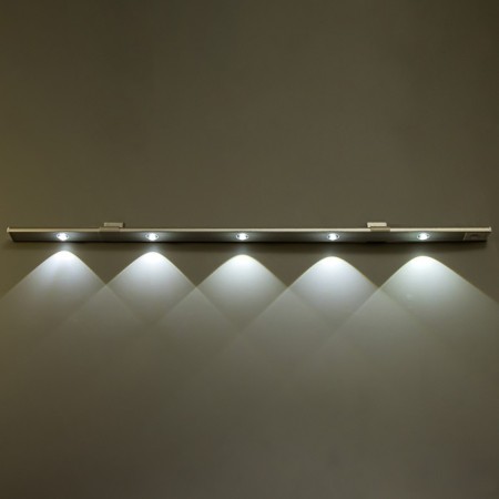 Sconces with the motion sensor "Ray" LED 5W AKB (1100MAH) USB 80x4x0.9 cm-12