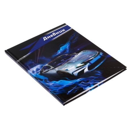 Diary for grades 5-11, "gray car", a solid cover 7BC, glossy lamination, 48 sheets-1
