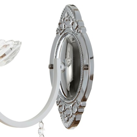 Sconces A3808/1W WT+CR white/chrome/Crystal 1x40W E14 26x12x31cm-3