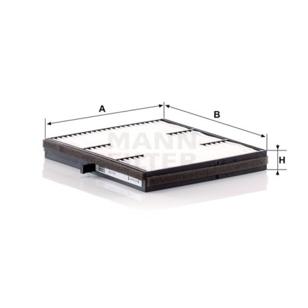 Salon filter Mann-Filter CU1719-1