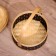 Wicker basket with a lid, from bamboo 20x20x23 cm