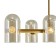 Suspended lamp Freya Fr5427PL-06BS Firefly, 310x640x640 mm, E14, 6x40W, brass color