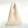 Bag Women's Shoper on the button, beige color