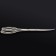 Manicure scissors "Premium", bent, wide, 9 cm, on the blist, silver color