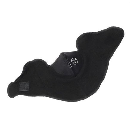 Windproof mask for a helmet with a valve, size, black-3