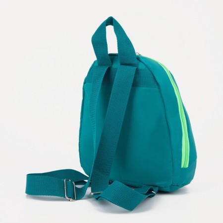 Baby backpack on lightning, green color-1