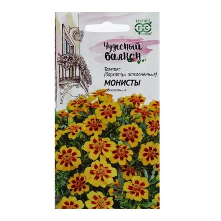 Flower seeds of marigolds rejected "monists" (Tagetes), o, 0.3 g