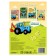 Reusable stickers "Farmers", A4 format, blue tractor