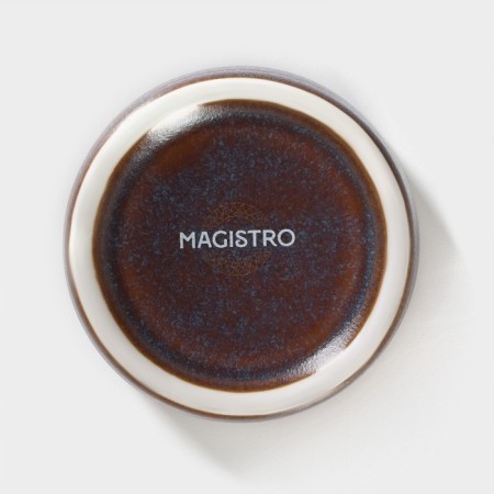 Porcelain Magistro Garland, 70 ml, d = 6.5 cm, blue color.-3
