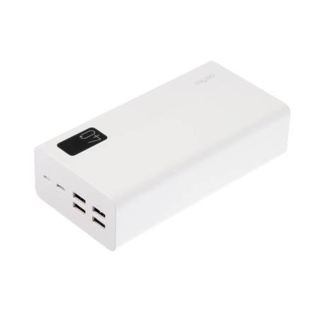 External battery Perfeo Mountains PF_D0160, 40000 mAh, 4 USB, 3A, fast charging, white-1