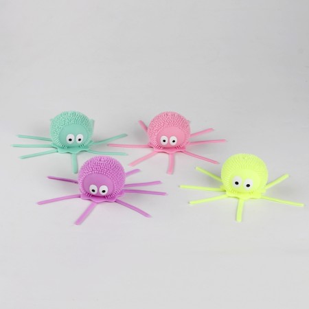 Bloody rubber hornet light "Osminog", MIX color, in showbox-1