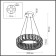 Version Led 60W 3700K chandelier