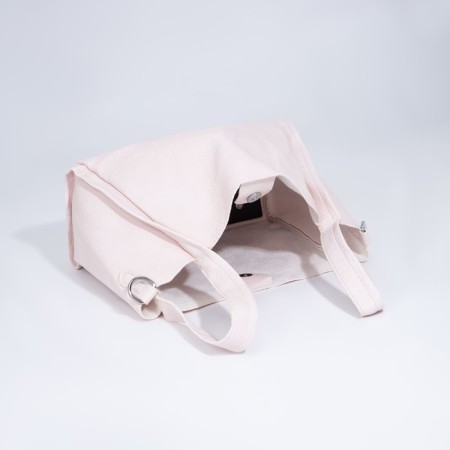 Bag Women's Tout on the button, a lightning cosmetic bag, beige color-8