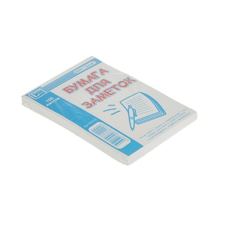 Paper block for records 7 x 10 cm 100 sheets, offset-1