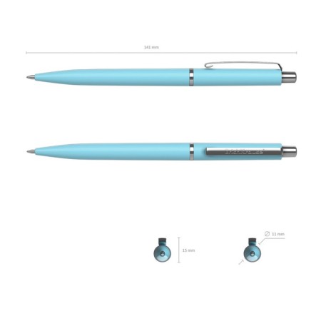 Automatic ball handle, Erichkrause, Smart Matic Pastel Node 0.7 mm, Blue ink color, mix-3