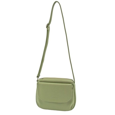 Cross-Bodi bag, lightning department, green color 20x21x7cm-1