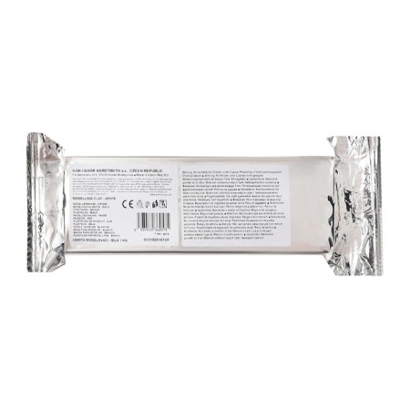 Plasticine 1 kg school, white, soft-4