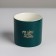 Kashpo ceramic with embossing, Garden Pot, 8 x 7.5 cm