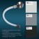 Sink uperwood Classic quartz 90 cm, quartz, gray matte, concrete