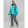 Ski suit, size 54, turquoise color