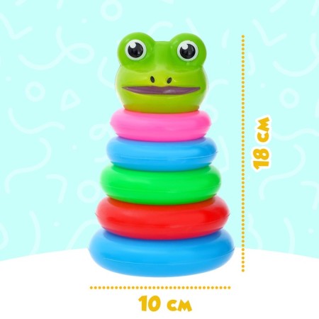 Pyramid "Frog", 5 rings-1