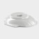 Porcelain-porcelain dish Wilmax shelley, d = 13 cm, white color