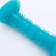 Dog toy "stick", glowing in the dark, massage, 14.2 x 5.2 cm, blue