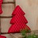 Decorative pillow "TRIZ", size 50x55x12 cm