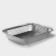 A set of foil for baking and baking shares, 3.1 l, 32.5 × 25.8 × 6.3 cm, 2 pcs