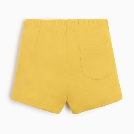 Kidsa (sweatshirt, shorts) minku, yellow color, height 86-92 cm-3