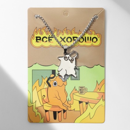 Japan's pendant Demon, Silver Color-1