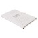Calligrata ties folder with ties, shaked cardboard, 440 g/m2, up to 200l, white
