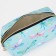 Cosmetic bag with lightning, blue color
