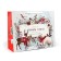 Laminated horizontal “Snezhnaya Polyana” laminate, XL 49 x 40 x 19 cm, New Year