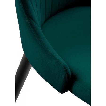 CHIL STILL A Metal Kora Metal/velor, Black/Green 47x57x89 cm-5