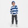 Jumper Children's KAFTAN, White/Blue color, p. 34 (122-128 cm)