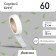Plant garter tape, 15 × 0.02 m, density 60 g/m², spanbond with UV stabilizer, white, Greengo, economy 20%