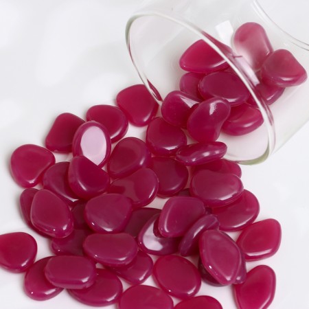 Lighting decor "Galki" Pink, 100g / fraction 2-3cm-1