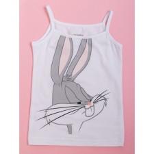 T -shirt for girls, height 122 cm, white color