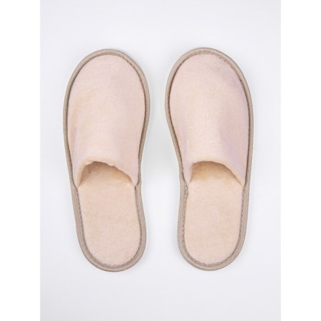 Women's slippers Amaro Home, size 36-38, beige color-3