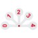 Cashier-Vera numbers from 0 to 9