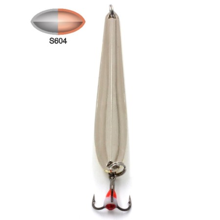 Vertical namazu "Rocket" spinning, size 85 mm, 13 g, color S604