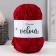 Yarn "Velour" 100% micropoliester 170m/100g (847 Bordeaux)