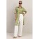 Dress shirt female Eliseeva Olesya, size 48, green color