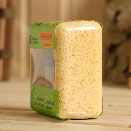 Set of salt bricket and essential oil 15ml eucalyptus-2