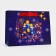 Package Gift New Year Laminated "candles", 23 x 17.8 x 9.8 cm.