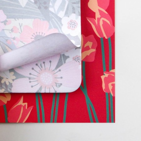 Gift set to the “beloved teacher”: A5 diary, 80 sheets, pen, stickers, thermostatic 350 ml and magnetic bookmarks-8